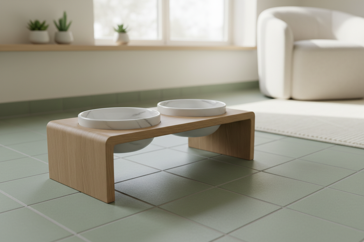 Luxury Dog Feeder Bowls Option 2