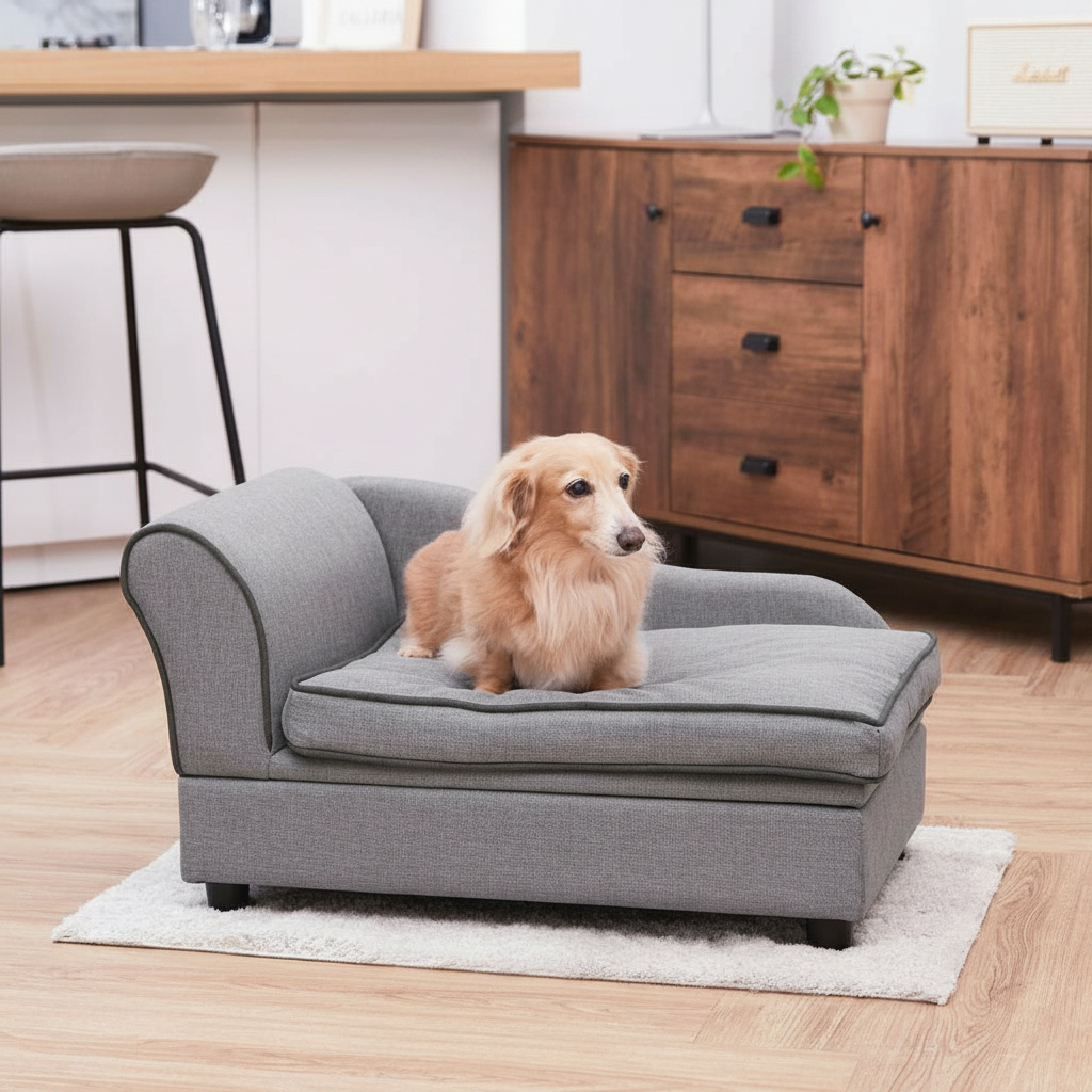 Luxury Human-Style Dog Sofa